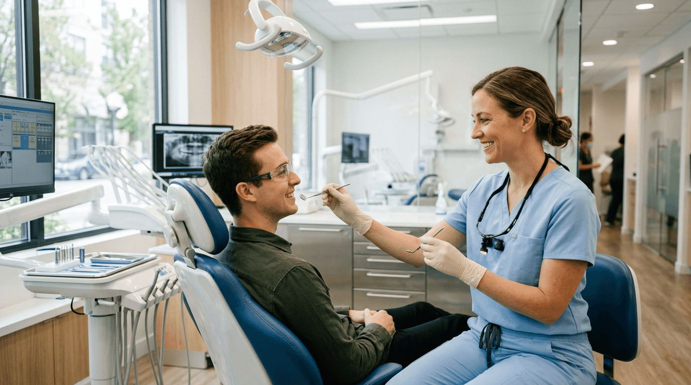 Zdjęcie reprezentujące branżę: Dentyści — kontekst usługowy