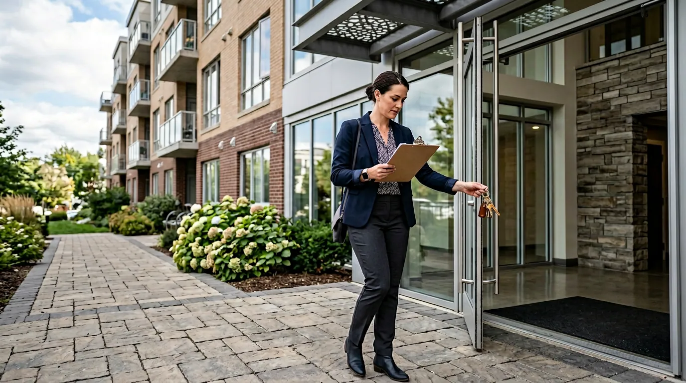 Professional photography representing property management companies, real-world service context