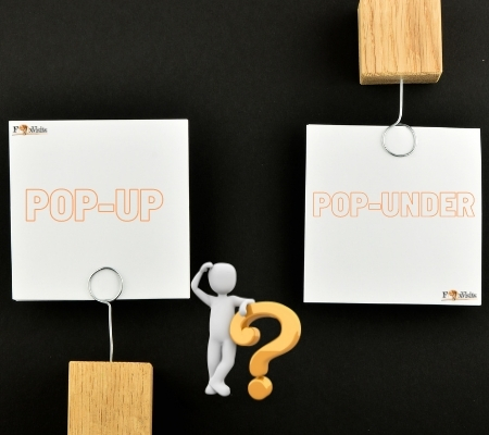 Differences Between Pop Ups And Pop Unders
